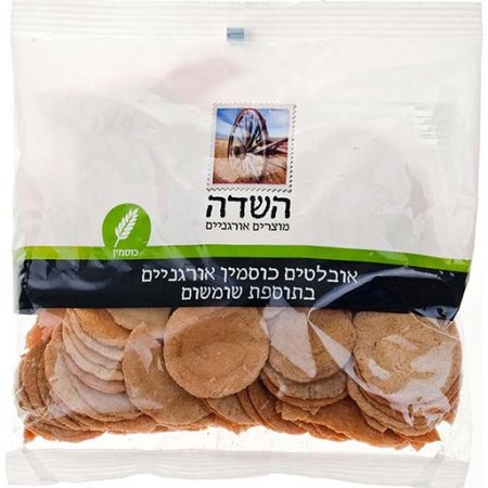 אובלטים כוסמין אורגניים בתוספת שומשום