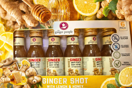 زنجبيل ليمون وعسل