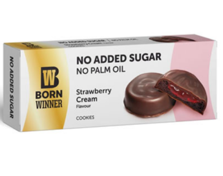 בורן ווינר עוגיות ללא תוספת סוכר בטעם תות عوجيوت بدون سكر بطعم التوت