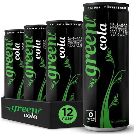 جرين كولا بدون سكر بدون سعرات محلاه بالستيفيا