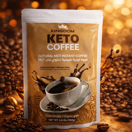 قهوه كيتو رافعه للطاقه وحارقة للدهون باضافة ال mct