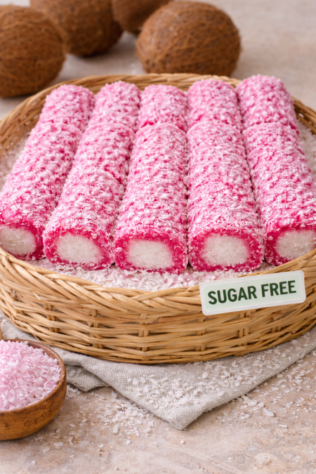 جوز لهند بدون سكر