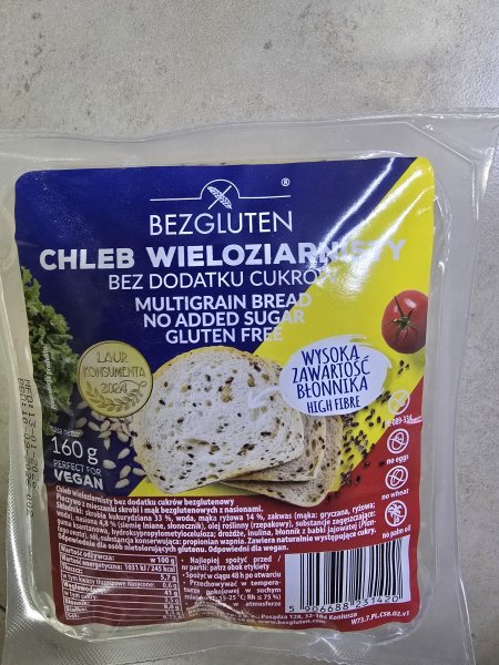 خبز التوست مع خليط حبوب بذور الكتان بدون سكر بدون جلوتين