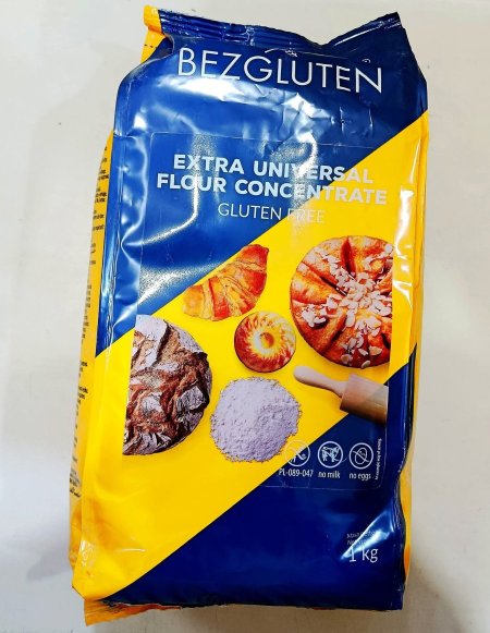 طحين خليط دقيق ناعم خالي من الجلوتين