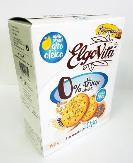 ביסקוויט ללא סוכר עם זרעי ציה بسكوت بدون سكر مع بذور التشيا