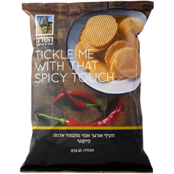 ציפס אפוי פיקנטי تشيبس مخبوز حار