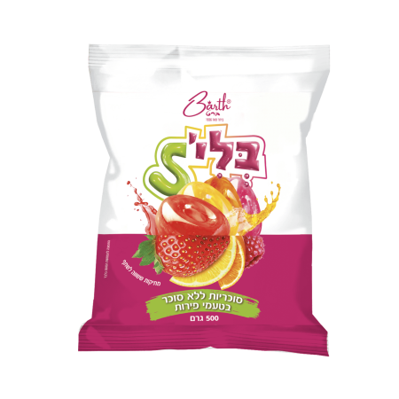 ברט בליס סוכריות פירות ללא סוכר سكاكر حلو بطعم الفواكه بدون سكر