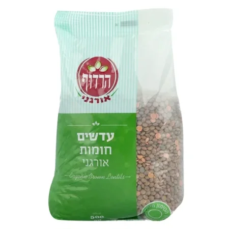 עדשים חומות אורגניות عدس بني عضوي