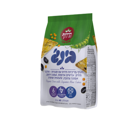 תירס וקטניות אורגניים مقرمشات ذره وبقوليات عضويه