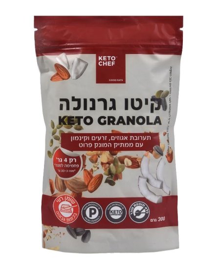 קיטו גרנולה كيتو جرانولا بدون سكر