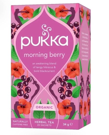 شاي الصباح بالفواكه البريه العضويه