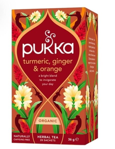 كركم زنجبيل وبرتقال