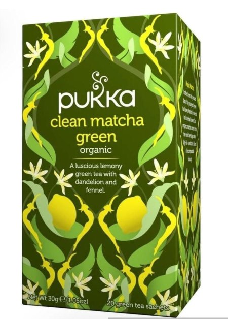 الماتشا مع الليمون